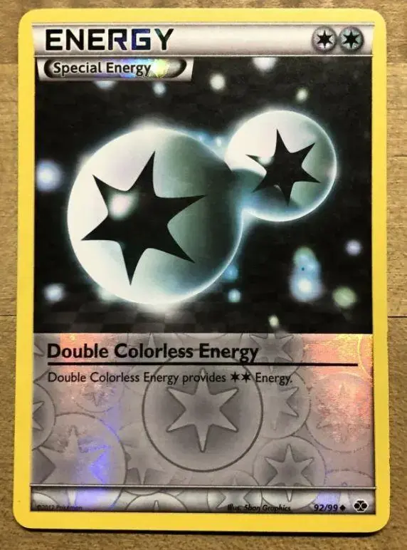 Double Colorless Energy [Reverse Holo] - Pokemon Next Destinies #92