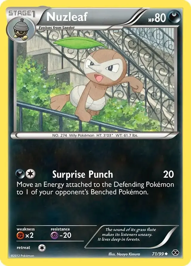 Nuzleaf - Pokemon Next Destinies #71