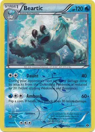 Beartic [Reverse Holo] - Pokemon Next Destinies #37