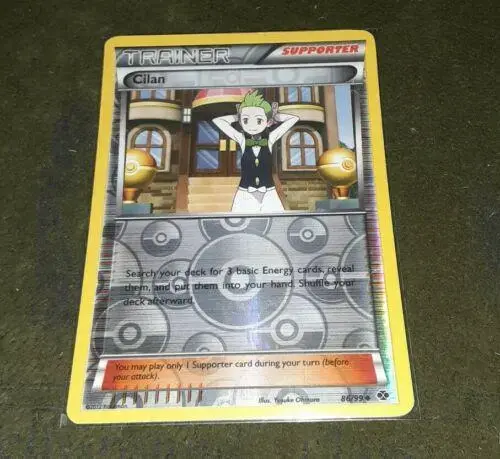Cilan [Reverse Holo] - Pokemon Next Destinies #86