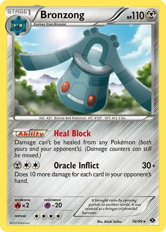 Bronzong - Pokemon Next Destinies #76