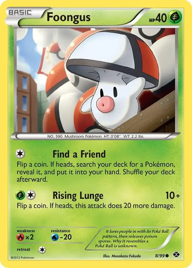 Foongus - Pokemon Next Destinies #8