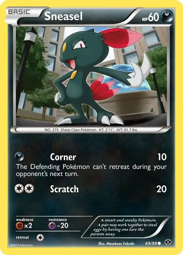 Sneasel - Pokemon Next Destinies #69