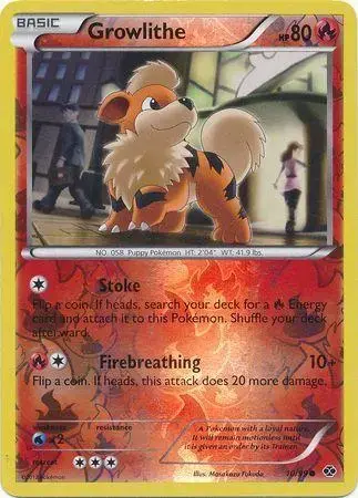 Growlithe [Reverse Holo] - Pokemon Next Destinies #10