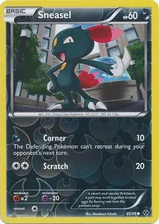 Sneasel [Reverse Holo] - Pokemon Next Destinies #69