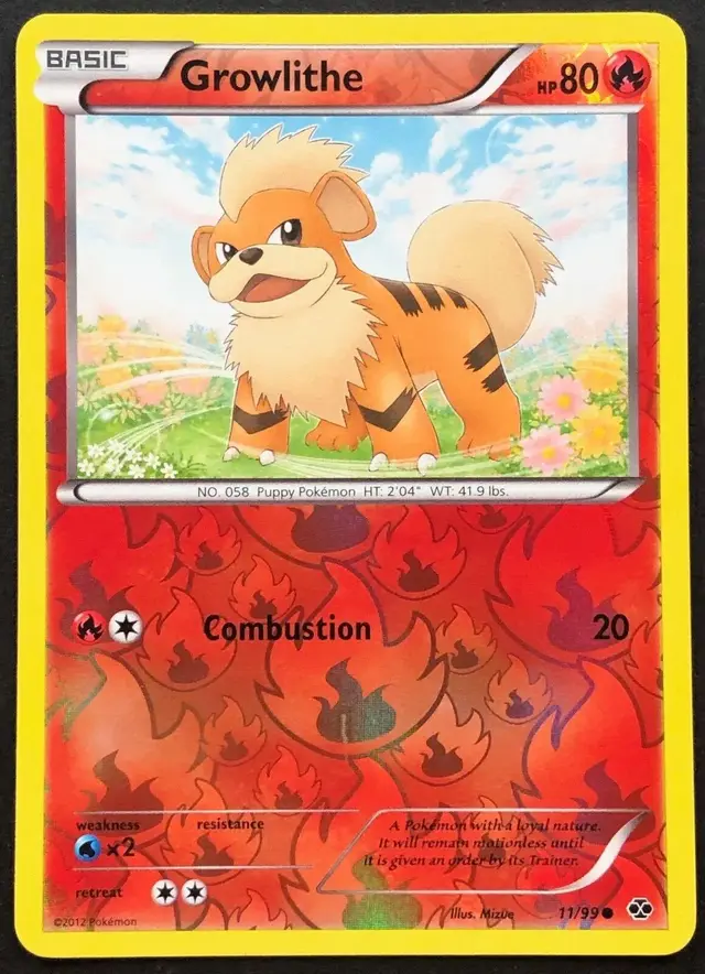 Growlithe [Reverse Holo] - Pokemon Next Destinies #11