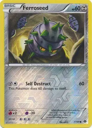Ferroseed [Reverse Holo] - Pokemon Next Destinies #77