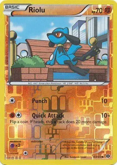 Riolu [Reverse Holo] - Pokemon Next Destinies #63