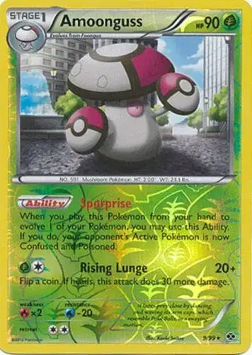 Amoonguss [Reverse Holo] - Pokemon Next Destinies #9