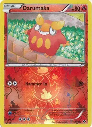 Darumaka [Reverse Holo] - Pokemon Next Destinies #17