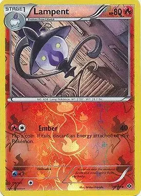 Lampent [Reverse Holo] - Pokemon Next Destinies #19