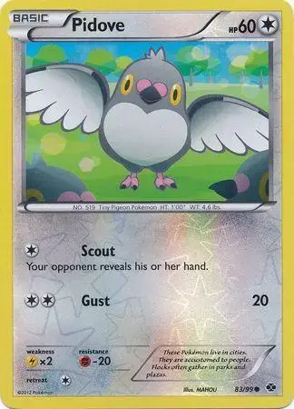 Pidove [Reverse Holo] - Pokemon Next Destinies #83