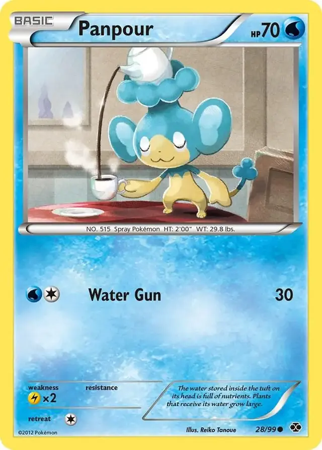 Panpour - Pokemon Next Destinies #28