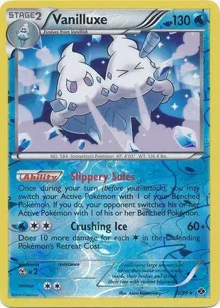 Vanilluxe [Reverse Holo] - Pokemon Next Destinies #33