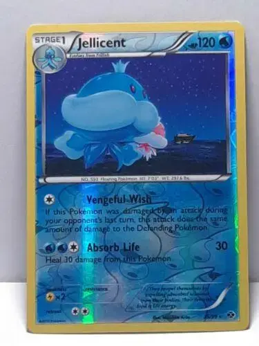 Jellicent [Reverse Holo] - Pokemon Next Destinies #35