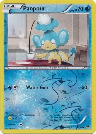 Panpour [Reverse Holo] - Pokemon Next Destinies #28