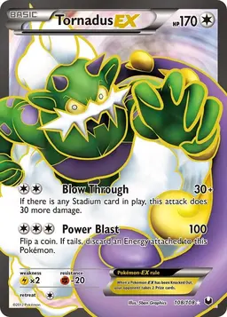 Tornadus EX 108 - Pokemon Dark Explorers