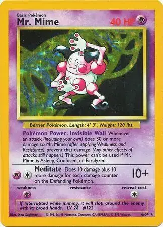 Mr. Mime [No Symbol] - Pokemon Jungle #6