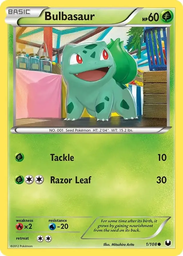 Bulbasaur - Pokemon Dark Explorers #1