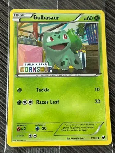 Bulbasaur [Build A Bear] - Pokemon Dark Explorers #1