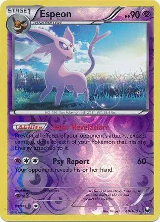 Espeon [Reverse Holo] - Pokemon Dark Explorers #48