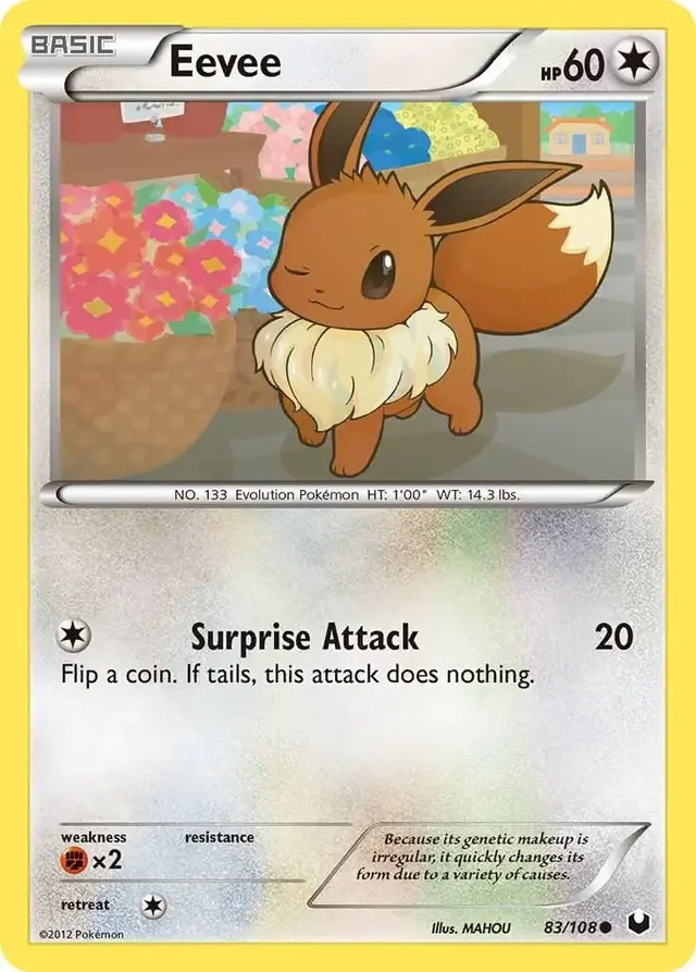 Eevee - Pokemon Dark Explorers #83