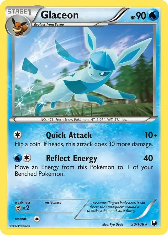 Glaceon - Pokemon Dark Explorers #30
