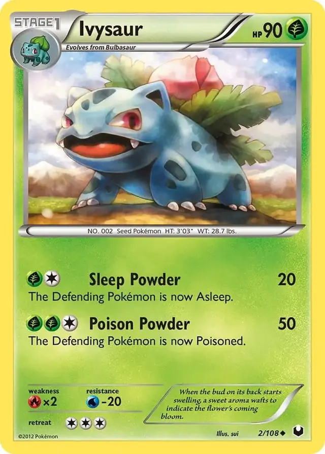 Ivysaur - Pokemon Dark Explorers #2