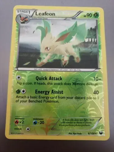 Leafeon [Reverse Holo]