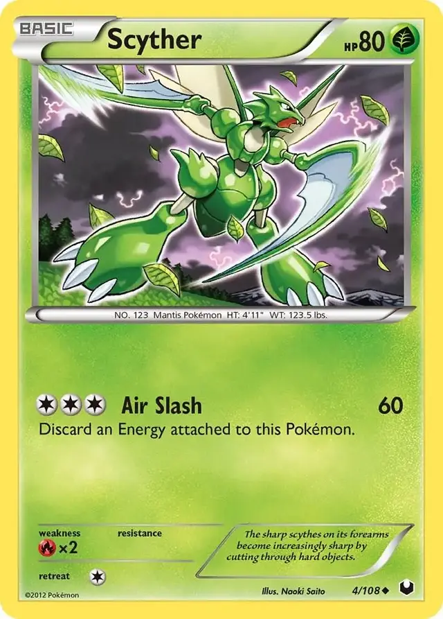 Scyther - Pokemon Dark Explorers #4