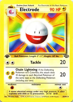 Electrode [1st Edition] - Pokemon Jungle