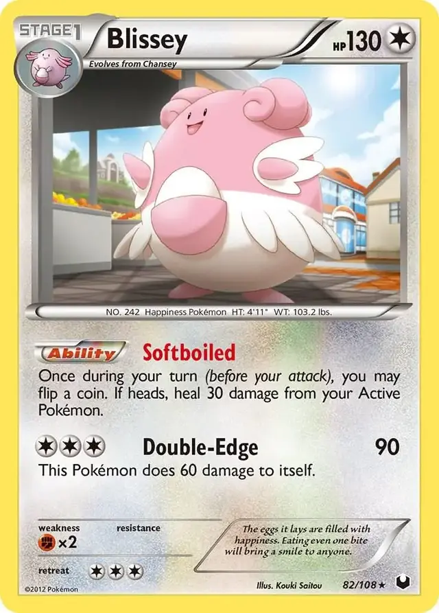 Blissey - Pokemon Dark Explorers #82