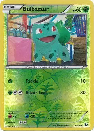 Bulbasaur [Reverse Holo] - Pokemon Dark Explorers #1