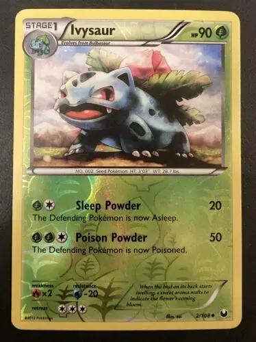 Ivysaur [Reverse Holo] - Pokemon Dark Explorers #2