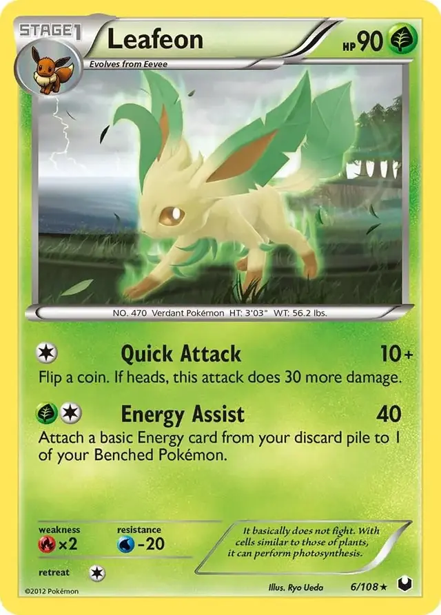Leafeon - Pokemon Dark Explorers #6