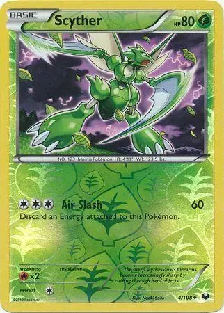 Scyther [Reverse Holo] - Pokemon Dark Explorers #4