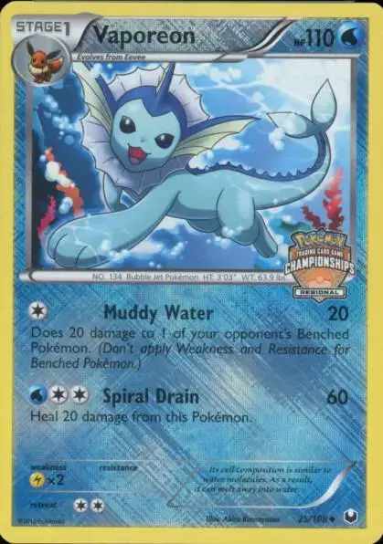 Vaporeon [Regional Championships]