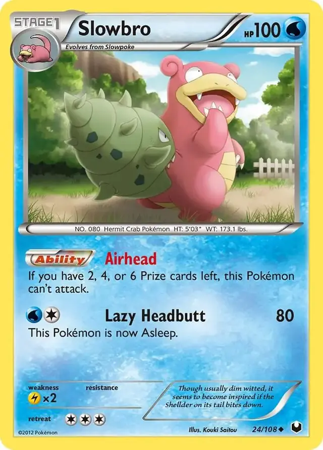 Slowbro - Pokemon Dark Explorers #24