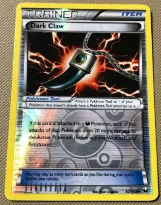 Dark Claw [Reverse Holo] - Pokemon Dark Explorers #92