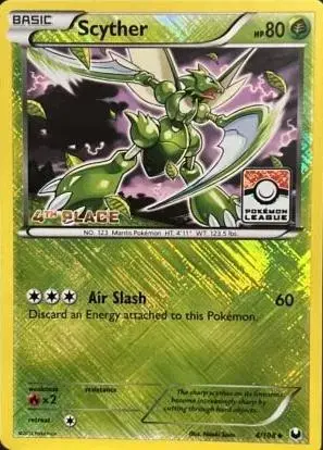 Scyther [4th Place League] - Pokemon Dark Explorers #4