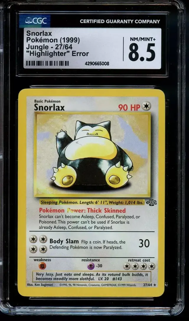 Snorlax [Highlighter Error] - Pokemon Jungle #27