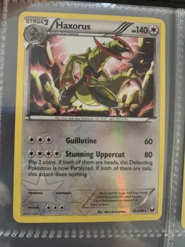 Haxorus [Reverse Holo] - Pokemon Dark Explorers #89