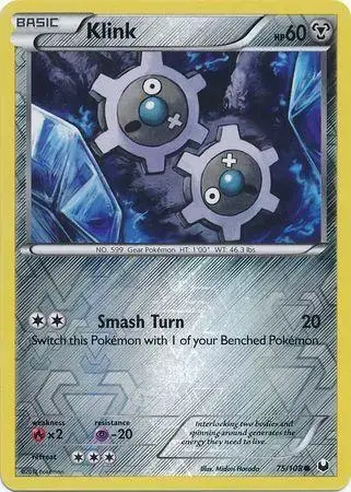 Klink [Reverse Holo] - Pokemon Dark Explorers #75