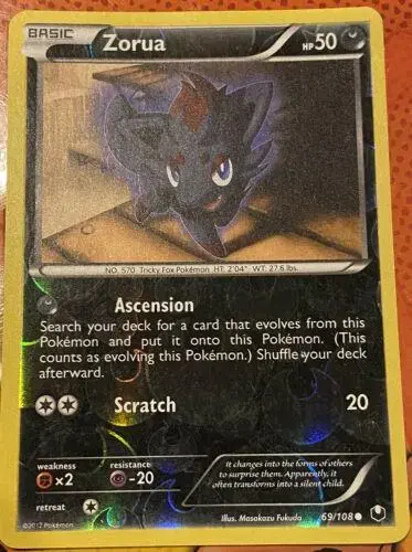 Zorua [Reverse Holo] - Pokemon Dark Explorers #69
