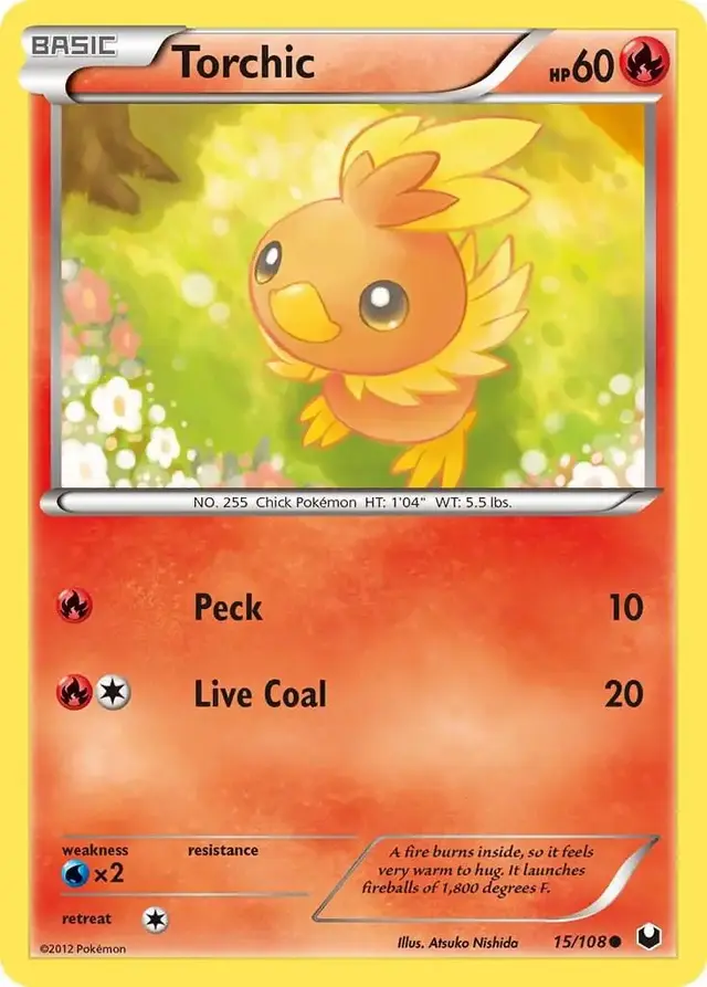 Torchic - Pokemon Dark Explorers #15