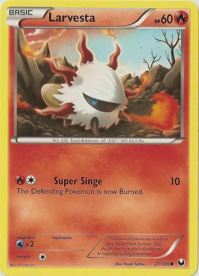 Larvesta [Reverse Holo]