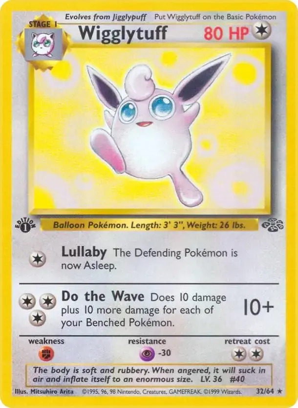 Wigglytuff [1st Edition] - Pokemon Jungle #32