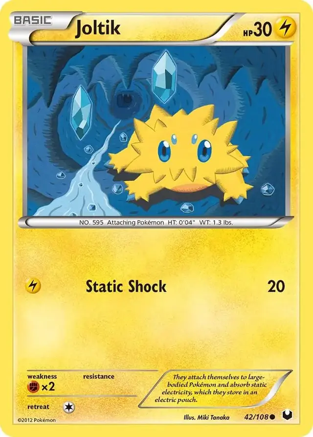 Joltik - Pokemon Dark Explorers #42