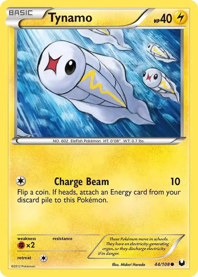 Tynamo - Pokemon Dark Explorers #44