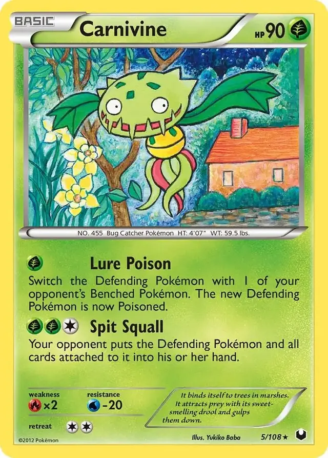 Carnivine - Pokemon Dark Explorers #5